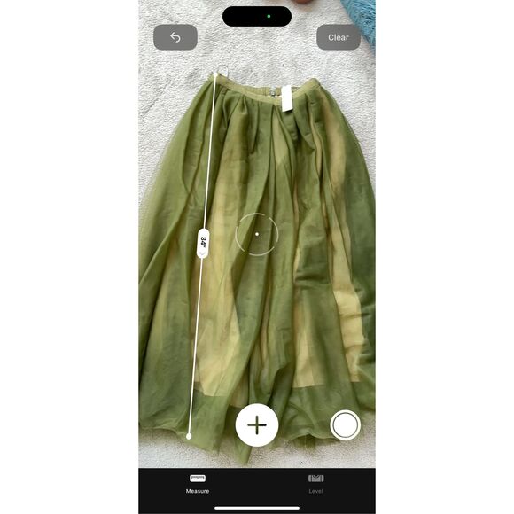 NWT J Crew tulle ball skirt in green Sz 0, $200 B42 - Picture 6 of 6